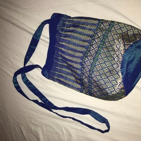 Drawstring Potli Style pouch - Picture 2 of 3